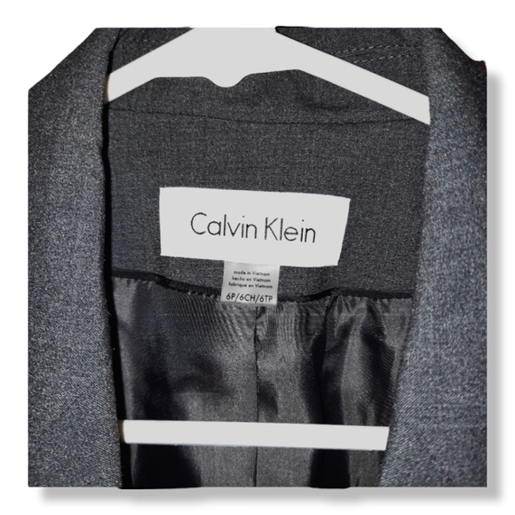 Calvin Klein  One Button Lux Blazer - Picture 4 of 7